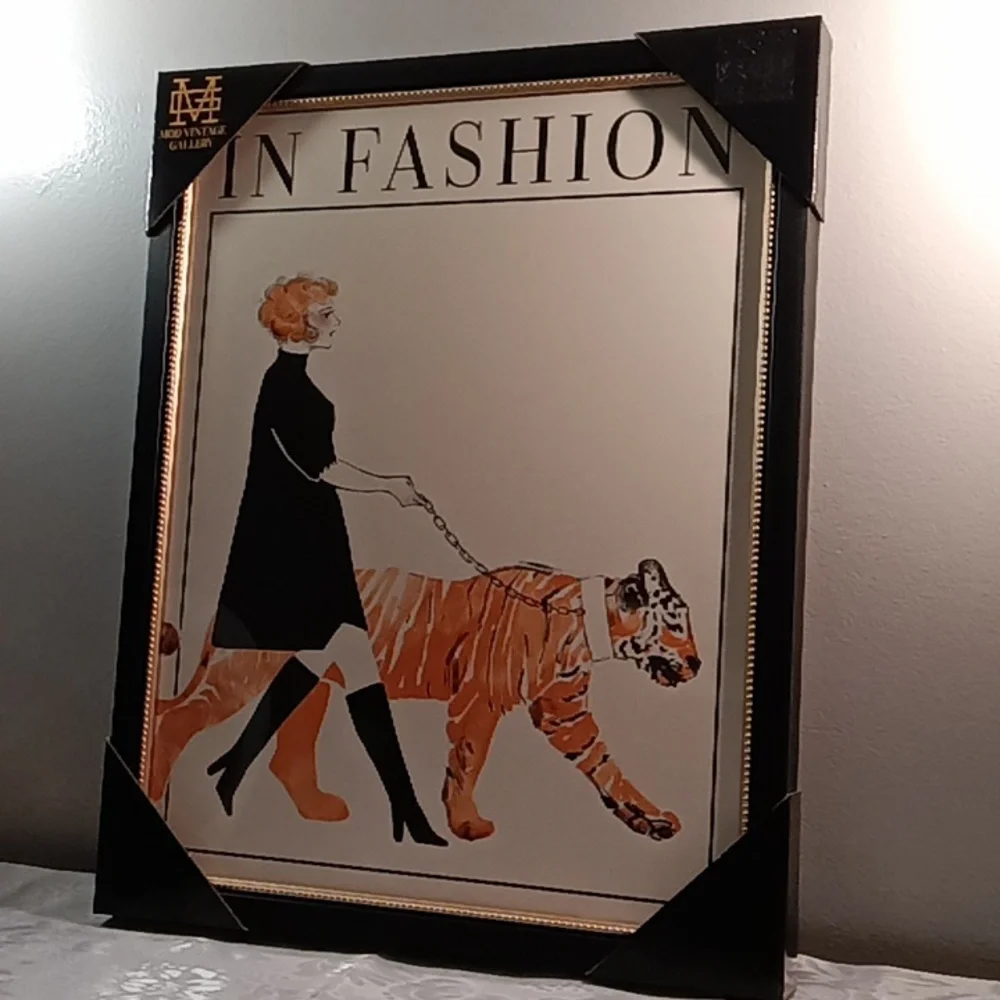 IN FASHION  Lux Wall Art
